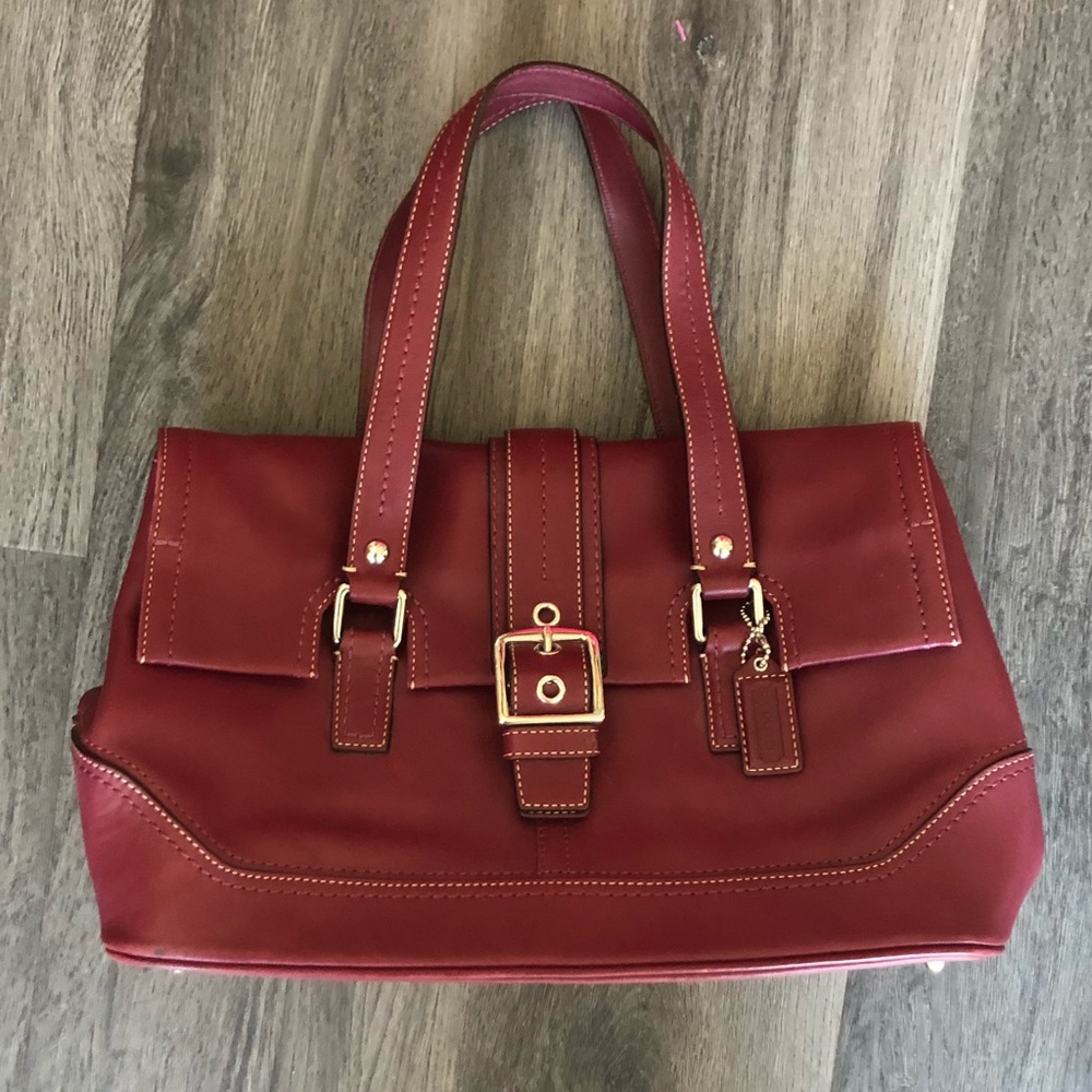 COACH Soho Satchel - Red